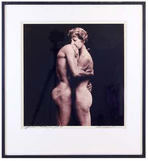 Paul Blanca - `Mother & Son`zelfportret uit serie van slechts 6 ex. verkocht voor € 500!