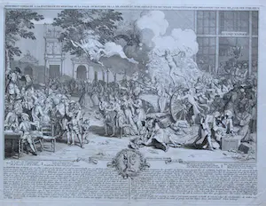 Bernard Picart - Beurskrach - Ter eeuwiger gedagtenisse der dwaasheid van 1720 kopen? Bied vanaf 35!