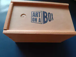 Koninklijke Tichelaar Makkum - Hugo Kaagman – Art on a Box Container 373/500 – Royal Tichelaar Makkum kopen? Bied vanaf 250!