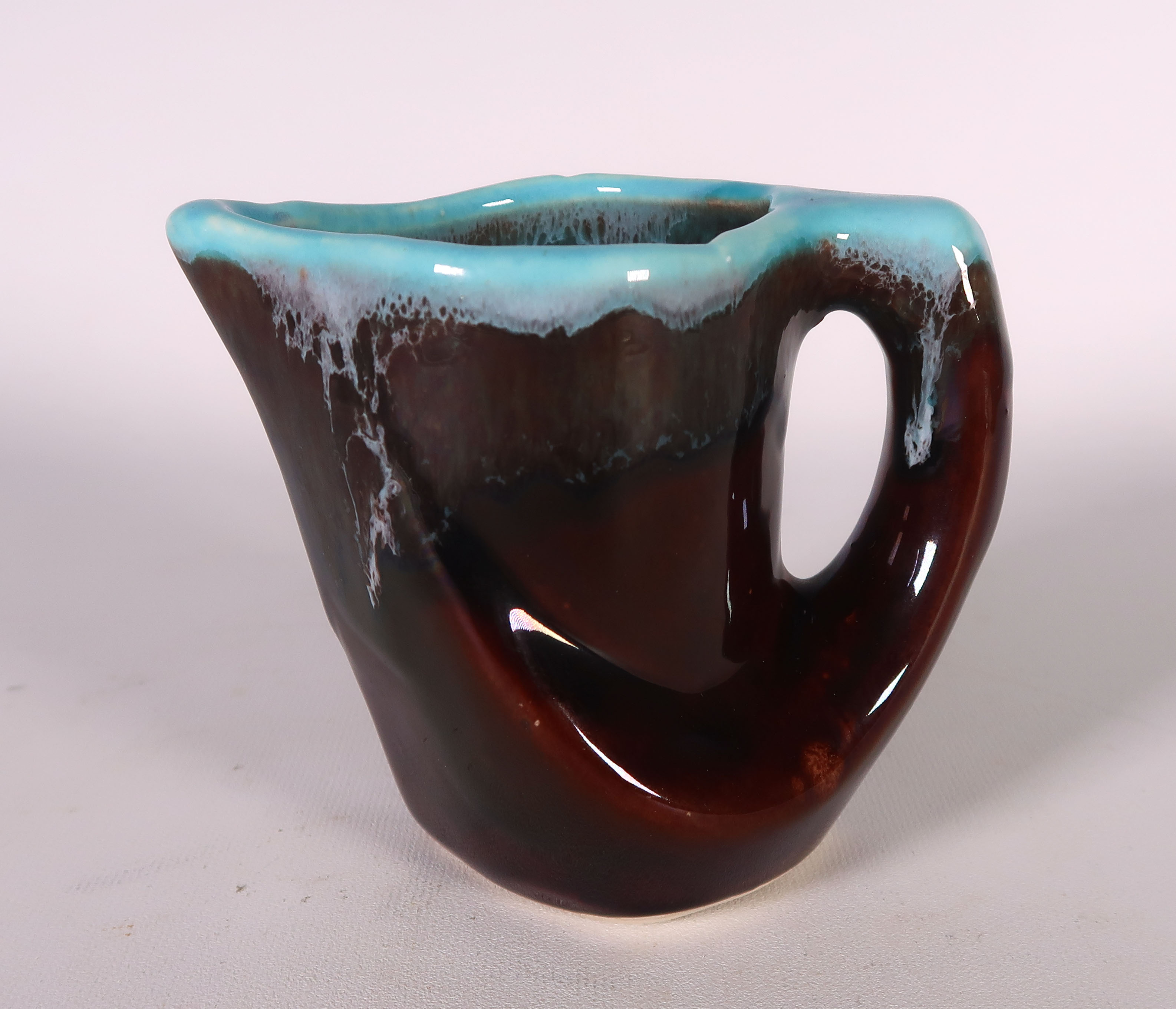 Vallauris Keramiek - Geglazuurd keramiek, Bruin en blauw servies kopen? Bied vanaf 35!
