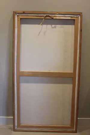 Willem van Scheijndel - Ingelijste acrylverf op doek: Knipoog naar klimt 2 -1993(groot werk!) kopen? Bied vanaf 1000!