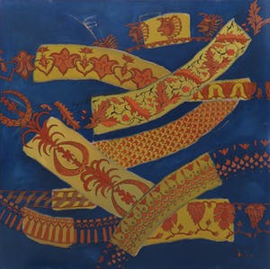 Valentin Bakardjiev - Olieverf op doek, Wild Carpet I (Groot) kopen? Bied vanaf 100!