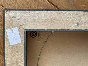 Kantcho Kanev - Zeefdruk en collage op papier (op paneel), Zonder titel kopen? Bied vanaf 75!