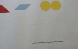 Wim van der Kolk - Geometrische voorstellingen - 1972 kopen? Bied vanaf 10!