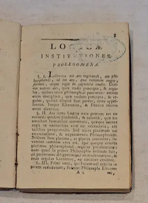 Antiquarisch Boek - INSTITUTIONES LOGICÆ IN USUM TIRONUM SCRIPTÆ Door Antonio Genuensi kopen? Bied vanaf 45!