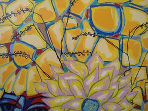 Paul Elshout - 'Dank je wel' - zeefdruk, in alu lijst kopen? Bied vanaf 39!