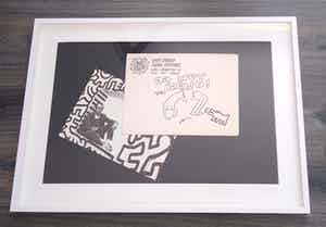 Keith Haring - Do not bend! verkocht voor € 2000!