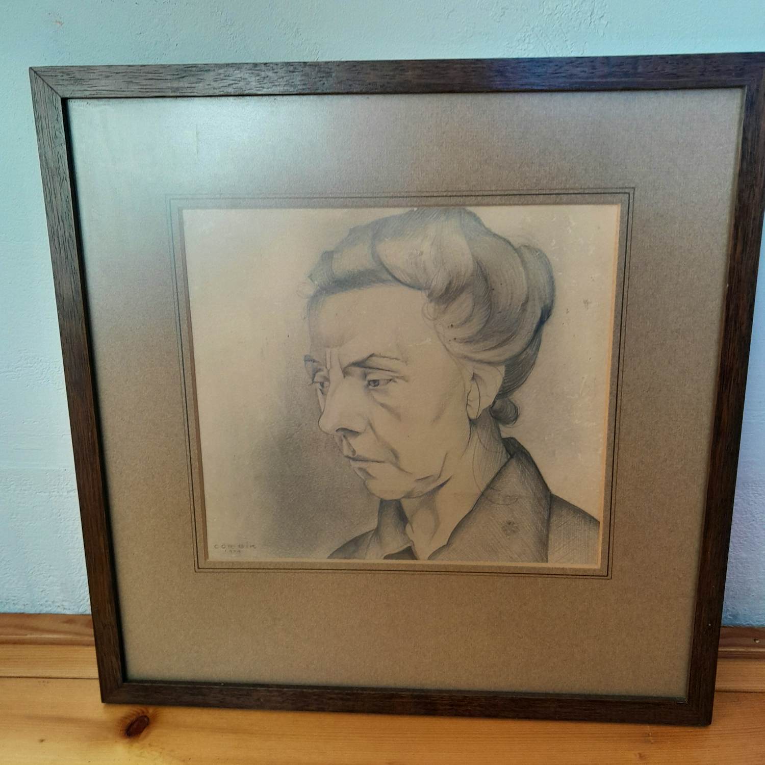 Cor Dik - Portret vrouw van Cor Dik kopen? Bied vanaf 40!