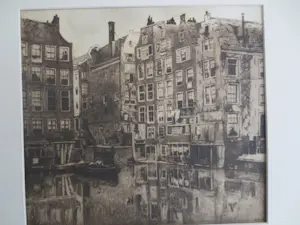 Willem Witsen - Amsterdam Oude Zijds Kolk 1897 kopen? Bied vanaf 275!