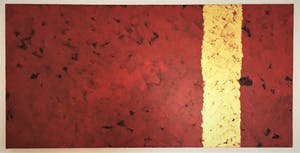 John Foppen - Rapsodie in Red+Black+ Gold... # K02. XL. GROOT. kopen? Bied vanaf 169!