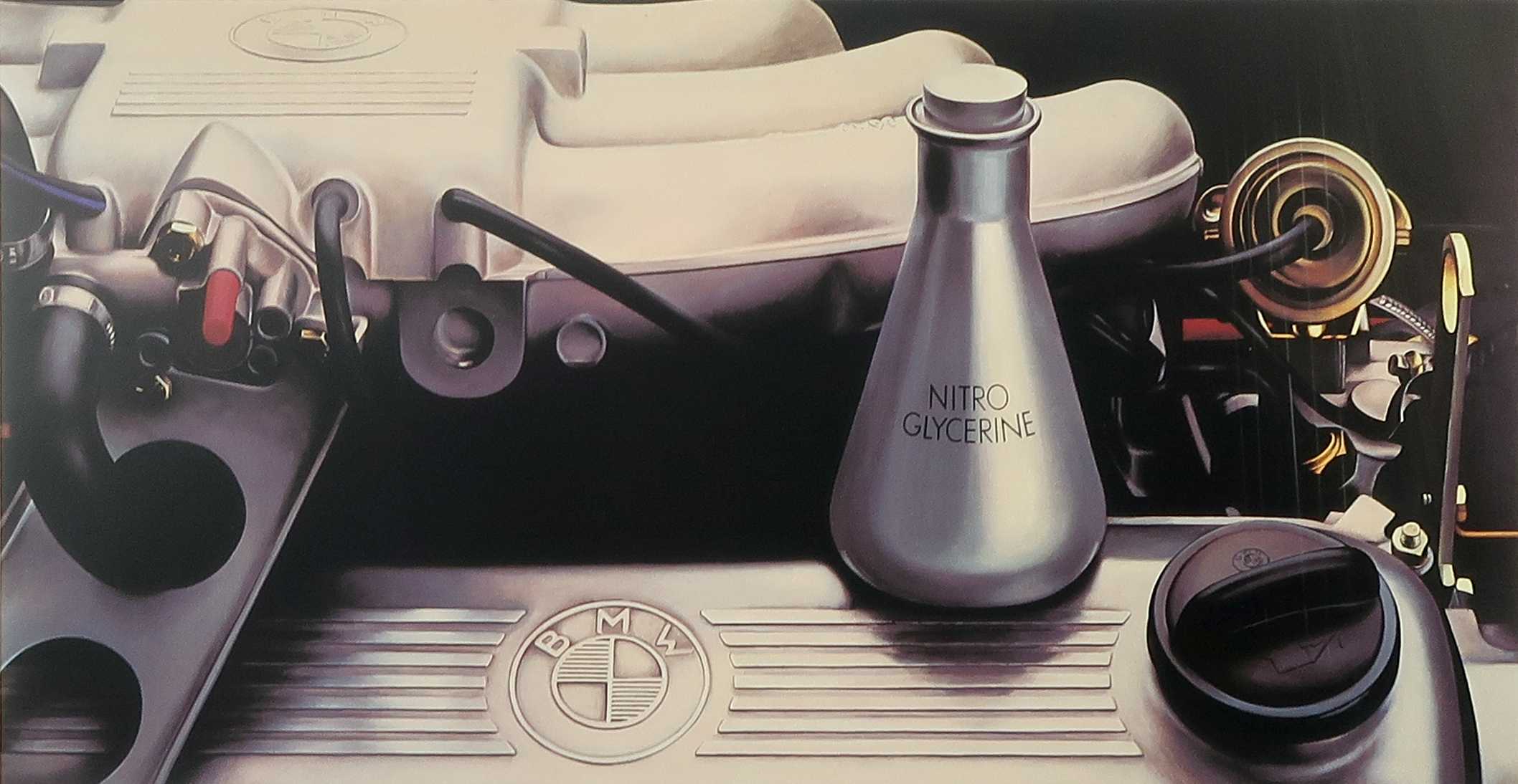 Rob Scholte - Zeefdruk, Muur van Vuur - Ingelijst kopen? Bied vanaf 150!