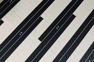 Niet of onleesbaar gesigneerd - Acryl op doek, Geometrische compositie - Ingelijst (Groot) kopen? Bied vanaf 1!