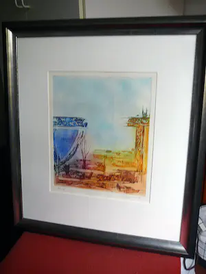 Olivier Beijn - Landschap I -ets 2007- kopen? Bied vanaf 65!