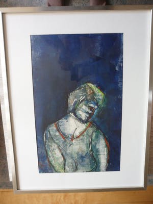 Paul Elshout - Gouache . Titel. Cleo II kopen? Bied vanaf 40!