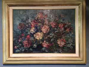 Theo Goedvriend - Bloemstilleven verkocht voor € 150!
