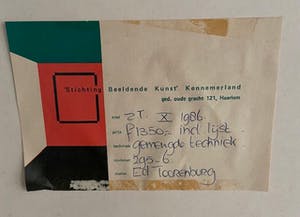 Ed Toorenburg - Gemende Techniek op doek kopen? Bied vanaf 250!