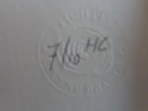 Eugène Brands - PERSOON IN EEN LANDSCHAP / OLIEVERFDRUK / 45x55cm / KADER / STICHTING / ZELDZAAM kopen? Bied vanaf 1!