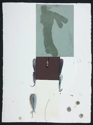 James Brown - Litho und Collage, Mannerist Herbarium kopen? Bied vanaf 1!