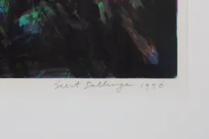 Siert Simon Dallinga - Zeefdruk op papier, Hereveen II - Ingelijst kopen? Bied vanaf 50!