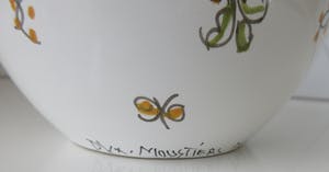 Faience  ( st Michel) Moustiers - Henriot Quimper, Faience de Moustier, Menegatti Firenze - Drie stuks Frans en It kopen? Bied vanaf 1!