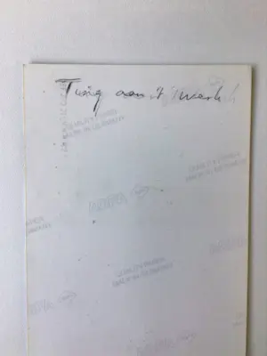 Walasse Ting - Werkt in Atelier Sam Francis - 5 originele foto's - 3 professionele dia's kopen? Bied vanaf 60!