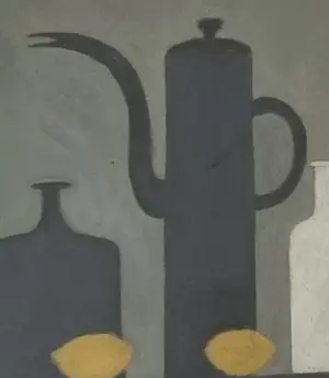 Jean Firoux - Stilleven met kannen en citroenen kopen? Bied vanaf 225!