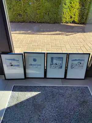 Jan Bosschaert - Kuifje serie verkocht voor € 205!