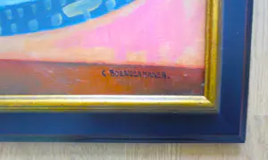 Kees Boendermaker - Prachtig stilleven.Fantastisch kleurgebreuk en mooi ingelijst! kopen? Bied vanaf 675!