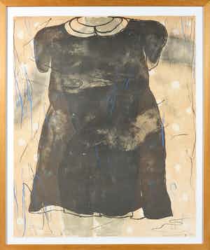 Arno Kramer - Litho, Z.T. Jurkje - Ingelijst verkocht voor € 50!