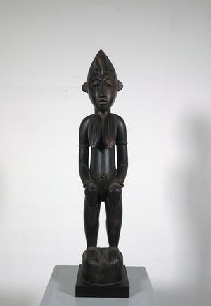 Senufo - Hout, Staand vrouwelijk figuur kopen? Bied vanaf 1!