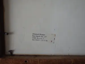 Niet of onleesbaar gesigneerd - Vol terras bij Rathaus Bonn - naïef - Elisa Munker Hanke kopen? Bied vanaf 1!