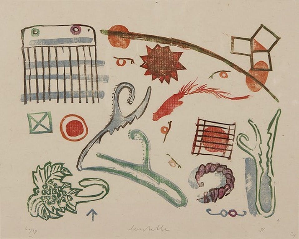 Leon Tebbe - Houtsnede - Titel onbekend kopen? Bied vanaf 1!