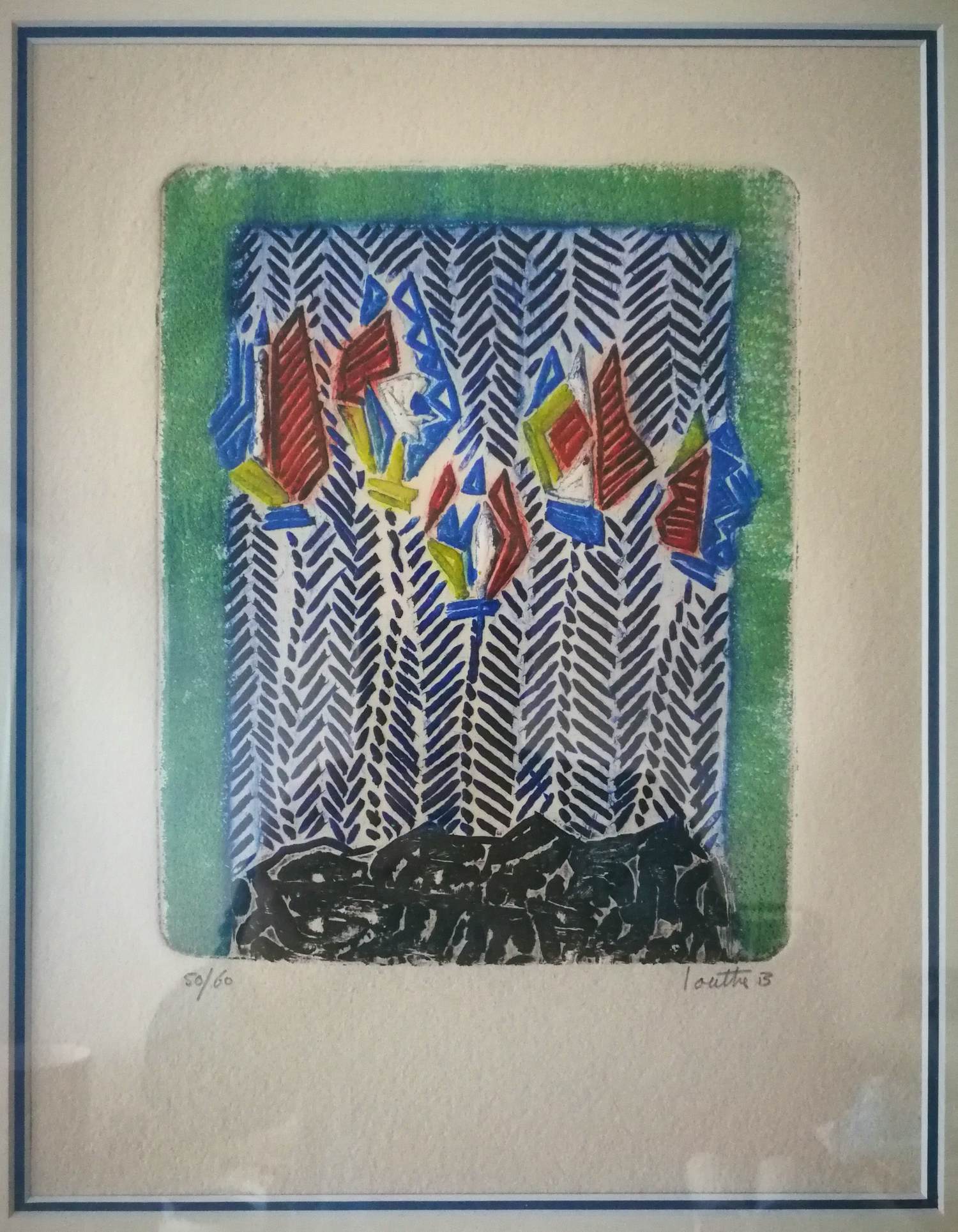 Louttre B. - Bloemen. verkocht voor € 75!