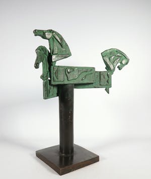 Eric Claus - Brons, Kijken, denken, doen kopen? Bied vanaf 500!