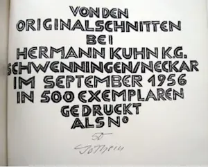 Werner Gothein - Abraham, komplette Folge von 96 Holzschnitten signiert, nummeriert kopen? Bied vanaf 280!