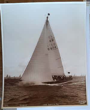 Frank Beken - Zeilboot regatta verkocht voor € 50!