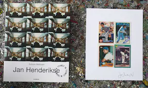 Jan Henderikse - Multiple ("Topps") - 2018 - Unieke Collage van honkbalplaatjes (inclusief boek) kopen? Bied vanaf 85!
