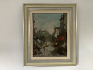 Harry Koolen - Stadsgezicht Parijs kopen? Bied vanaf 75!