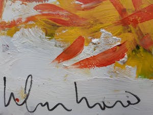 Peter Klashorst - Gemengde techniek - Handgesigneerd !!! kopen? Bied vanaf 100!