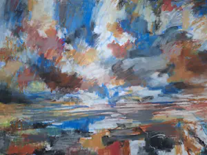 Jelle Hoogstra - kleurrijke Hollandse luchten, XL kopen? Bied vanaf 79!