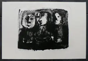 Kees Buurman - Litho: De poppenspeler - 1963 kaufen? Bieten Sie von 39!
