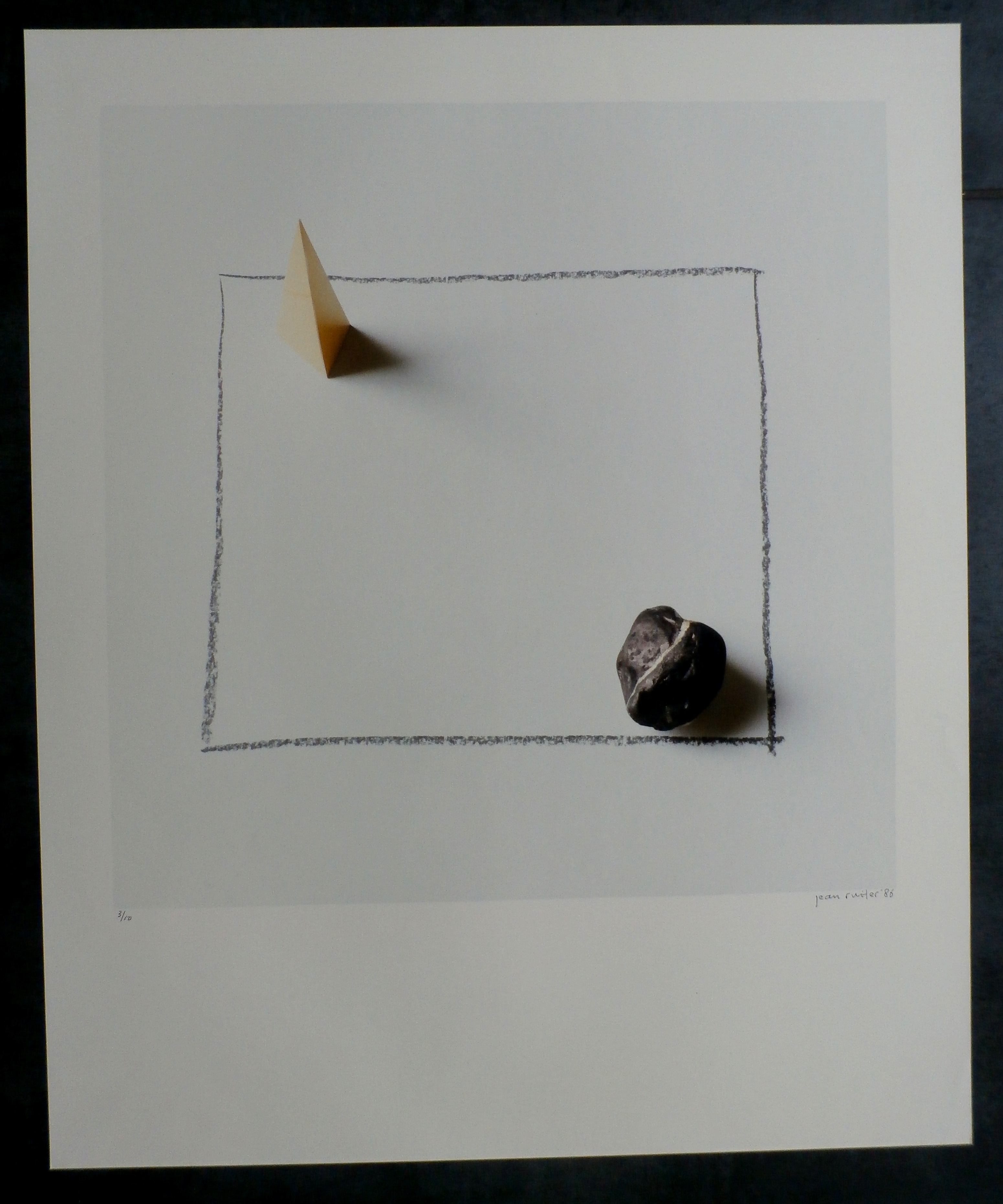 Jean Ruiter - C- Print : geometrische compositie kopen? Bied vanaf 60!
