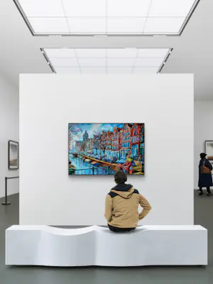 Elva Polyakova - Spring time, Together in Amsterdam : painting's 2 x st. kopen? Bied vanaf 275!