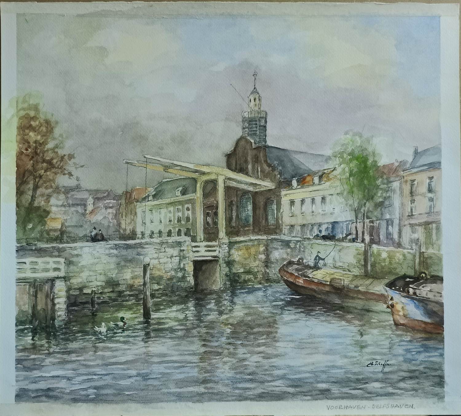 Jan Schaeffer - Delfshaven - Voorhaven kopen? Bied vanaf 85!