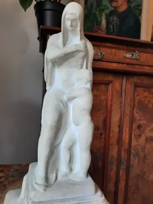 Frits van Hall - Gipsen monument op schaal. kaufen? Bieten Sie von 300!