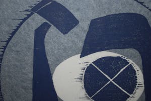 Henny Visch - Bescherming (Teth) - houtsnede op rijstpapier kopen? Bied vanaf 40!