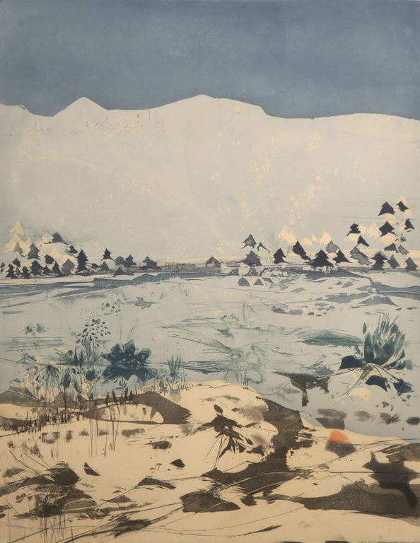 Nicole Tercinet Levin - Aquatint, Arrive L'Hiver kopen? Bied vanaf 1!