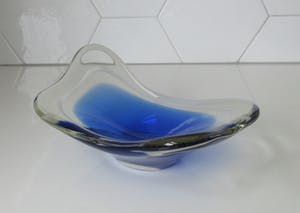 Paul Kedelv - Blauwe Coquille schaal kopen? Bied vanaf 50!