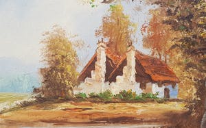 Henner Knauf - Landschap kopen? Bied vanaf 25!