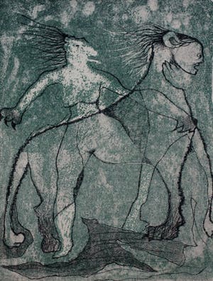 Harry van Kruiningen - Map met 8 kleurenlitho’s: Metamorphosen- 1953 kopen? Bied vanaf 295!